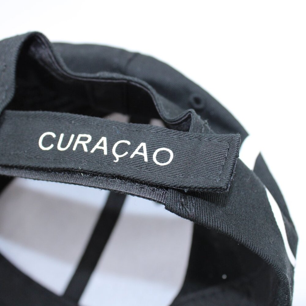 Curacao Hat Curacao Flag Embroidered Adjustable Baseball Cap - Picture 3 of 8